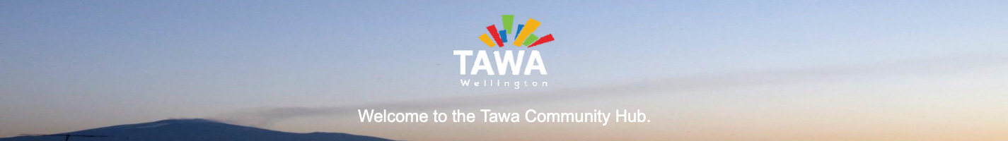 Banner/weclome message to tawa community hub